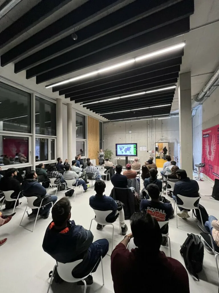 Menschen auf einer Konferenz