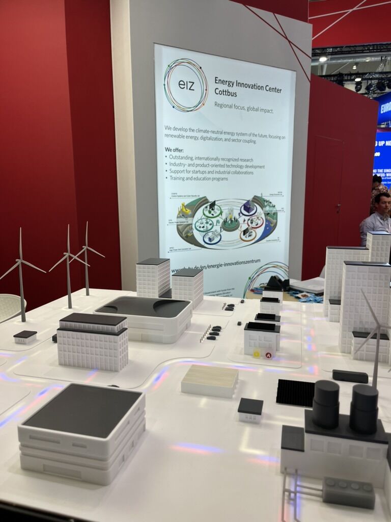 Das Energie-Innovationszentrum auf einer der weltweit führenden Messen – der Hannovermesse