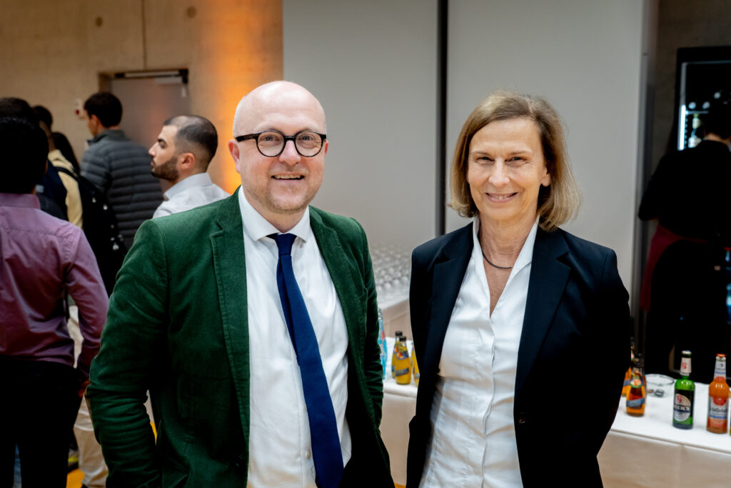 BTU-Kanzler Robert Denk und Prof.in Gesine Grande | Foto: Johannes Zantow