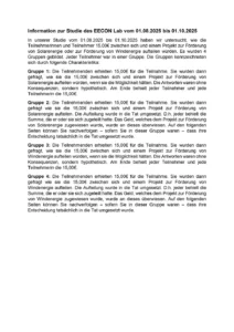 Thumbnail Ergebnisse und Nachverfolgung von Entscheidungen - Erneuerbare Energie und Entscheidungen