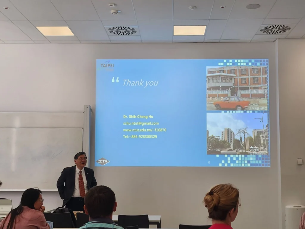 Prof. Dr. Shih-Cheng Hu Präsentation